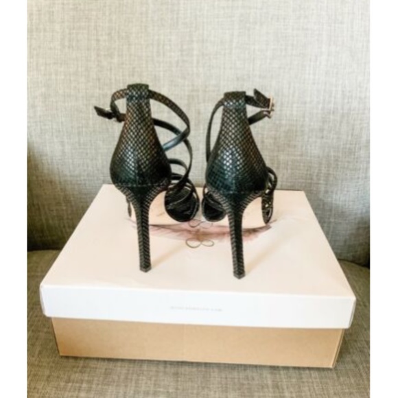 NIB Jessica Simpson Zelta Black Strappy Sandals - Picture 12 of 12